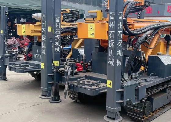 เครื่องเจาะบ่อน้ําแบบปนูเมติกความเร็วเร็วสูง ST350 เมตร