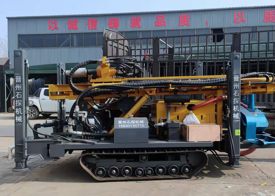 ST350 เมตร ความลึกหลุมเจาะ กล่องเจาะแบบ Pneumatic