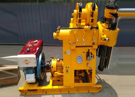 เครื่องเจาะธรณีวิทยาแบบพกพา Xy-1a 150 เมตรสำรวจ