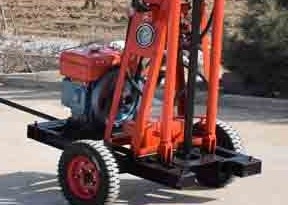 St 50 OEM Engineering Drilling Rig การทดสอบดินด้วยล้อ