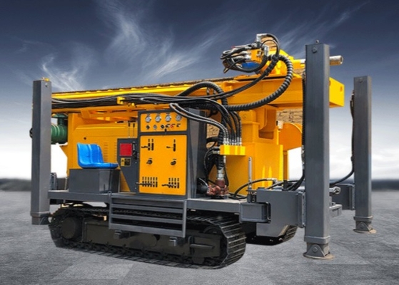 92kw Yuchai เครื่องยนต์ไดเซล เครื่องเจาะปนูเมติก สําหรับเจาะน้ําลึก 350 เมตร